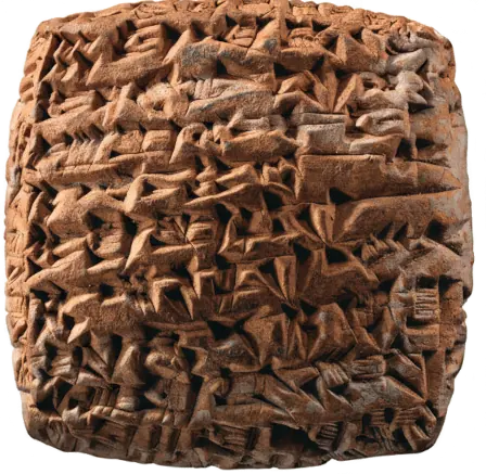 Cuneiform tablet: loan of silver